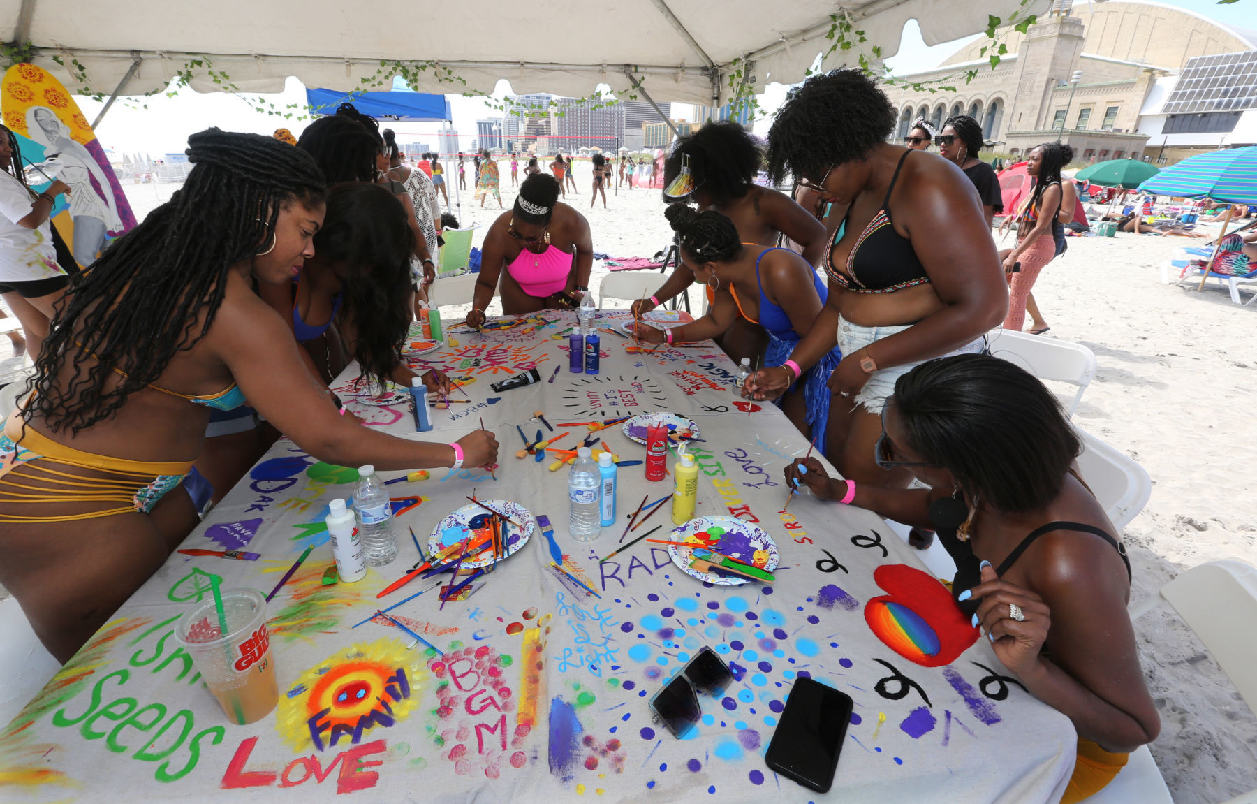 Black Girl Beach Day